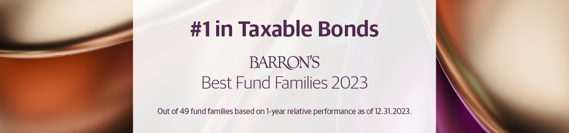 Barron's #1 Taxable Bond fund