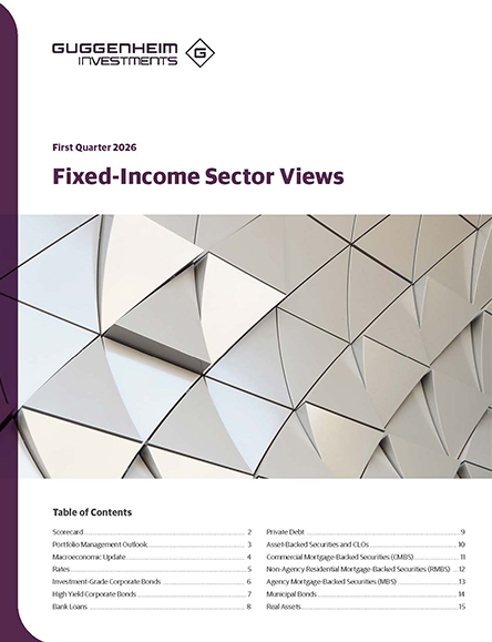 First Quarter 2026 Fixed Income Sector Views